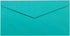 JAM PAPER Monarch Colored Envelopes - 50/Pack, 3 7/8 x 7 1/2 - Sea Blue Recycled