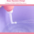 Dragonfly Clip 450 ML(15oz)-Pink Portable Handheld Personal Hygiene Refresher Toilet Butt Cleaner Travel Bidet Spray