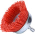 Century Drill & Tool 77231 3" Coarse Nylon End Brush, 80 Grit, 1/4" Shank, 4,500 RPM