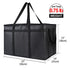 4-Pack Commercial, Bodaon Insulated Food Delivery Bag, XXX-Large Meal Grocery Tote Insulation Bag for Hot and cold