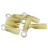 Hordion 100pcs Heat Shrink Ring Terminals #10 AWG 12-10, Waterproof Insulated Electrical Connectors for Automotive
