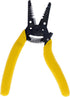 IDEAL Electrical 45-615 Reflex Super T Stripper - 8-18 AWG Solid, Yellow, Wire Stripper, Plier Nose, Slide Lock, Textured Grips by Ideal Industries