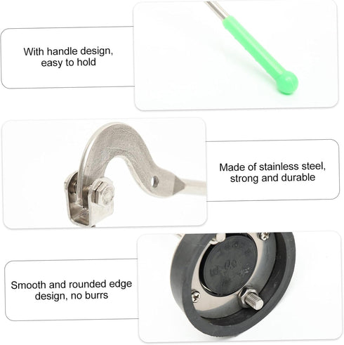 Easy Install Hand Pump for Breastmilk - Water Accessories Pitcher with Stainless Steel Handle