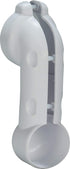 82195 Lav Guard 2 100 Series Undersink Molded Vinyl 5" Offset Tailpiece Strainer Cover, China White
