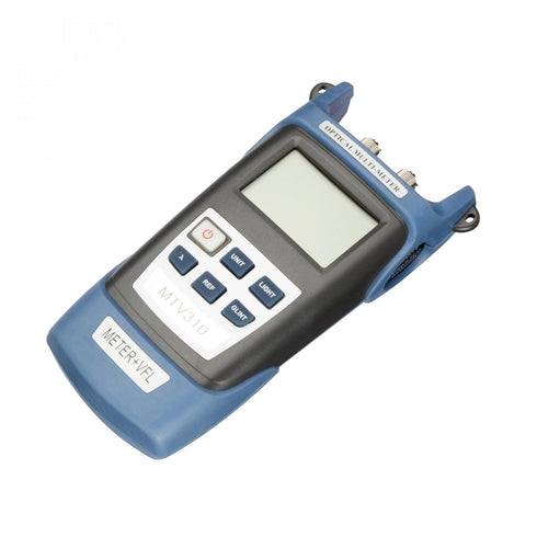 uxcell Fiber Optical Power Meter with Light Source - SC FC Connector Optic Test Equipment for CCTV Communication