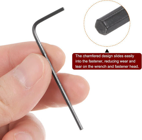 30pcs Hex Key Wrench 1.5mm Metric CR-V L Shaped Repairing Tool