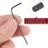 30pcs Hex Key Wrench 1.5mm Metric CR-V L Shaped Repairing Tool