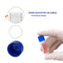 5ml Lab Plastic Frozen Test Tubes, 200PCS Self-Standing Cryo Vial with Screw Caps for Long Term Freezing