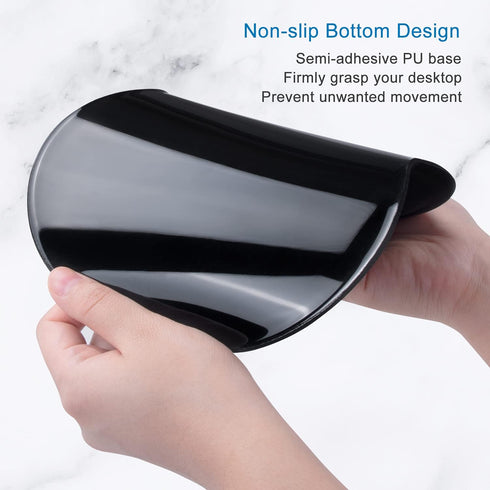 ITNRSIIET Ergonomic Mouse Pad with Gel Wrist Rest, Comfortable Office Supplies for Pain Relief, 8.7 x 7.2 inches