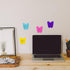 Sticky Notes, 560 Sheets 3 × 3 Inches Butterfly Shape Self Sticky Notes Pad for Home Office