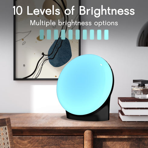 BrownNoise 12 10 4 Electric Night Light for Baby Colors Reading Lights for Indoor Use and Adjustable Brightness Timers