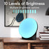 BrownNoise 12 10 4 Electric Night Light for Baby Colors Reading Lights for Indoor Use and Adjustable Brightness Timers
