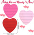 Marspark Heart Shape Sticky Notes, Cute Self-Adhesive Pastel Heart Notepads, 300 Sheets for School Office Organizer
