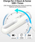 AosBet 2-in-1 2 Pack) LifeImpree Rechargeable Motion Sensor Night Light Portable LED Night Light Flashlight with Dusk