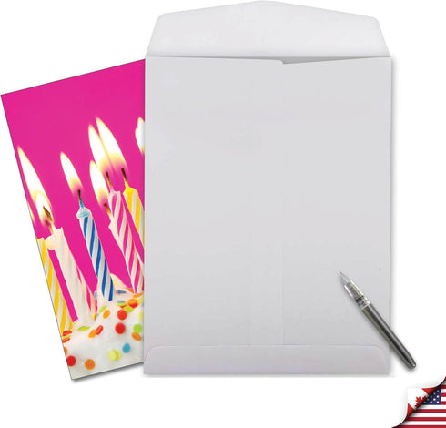 The Best Card Company Large Birthday Card with Envelope (8.5 x 11 Inch) - Fun Celebration Card for Birthdays