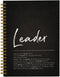 Leader Definition Lined Hardcover College Ruled Spiral Notebook Journal, 5.5×8.3 Inch, Best Leader Gifts