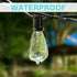 Lights,10Ft Bulb 1 Bulbs)-Black Couah Outdoor Patio String Edison String Lights for Patio Garden Porch Backyard Party