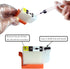 Gooyule 312XL No Chip Refill Ink Cartridges for XP-15000 XP-15010 XP-15080 Remanufactured Sublimation Ink Cartridges