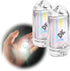 2 Pack USB Mini LED Lantern, Waterproof EDC Keychain Flashlight for Camping, Rechargeable Battery