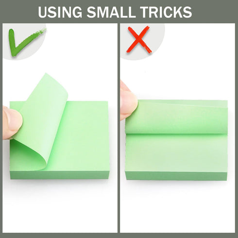Eastern Wolf Sticky Notes - 1.5x2 Self-Stick Notes in 10 Bright Multi Colors, 20 Pads, 100 Sheets/Pad