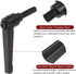 6pcs Adjustable Clamping Lever Handles M8 x 20mm, Rotating Screw Locking Quick Release Ratchet Push Button