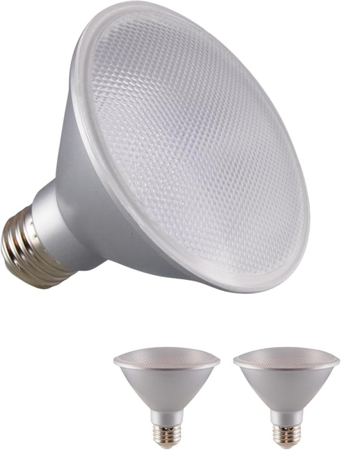 Satco 12.5W PAR30 Short Neck LED Light Bulb 5000K Natural Light 1000 Lumens