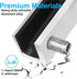 8 Sets Window Locks, Sliding Security Window Lock with Key for Vertical & Horizontal Sliding Windows & Sliding Doors