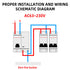 Aopin 1 Pole 6A 230V Miniature Circuit Breaker Low-Voltage DZ47-63 DIN Rail Mount, Residual Current Circuit Breaker