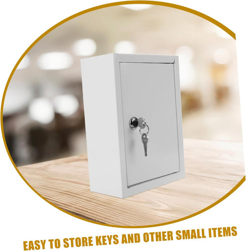 Lockable Outdoor Milk Box - Retro Design for Secure Storage