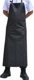 Surblue Waterproof Apron, Chemical Resistant Work Safe Clothes (Black)