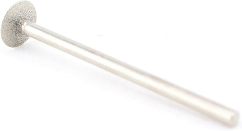 Diamond Grinding Bits 2.35mm Shank T Shape Head 8mm Engraving Burrs Pack of 10 Pcs