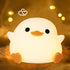 DoDo Duck Night Light, Duck LED Night Light, Nursery Silicone Bedside Touch