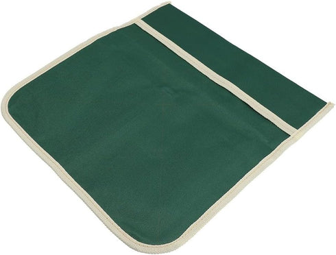 Cryspearl Foldable Garden Kneeler Tool Pouch with Side Pockets, Portable Oxford Cloth Storage Bag for Outdoor Gardening