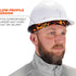 Ergodyne 3-pk Cap for Unisex Adults, Flames Design, One Size US