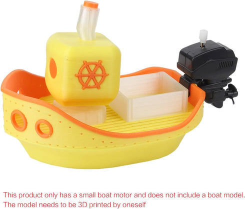 Luoyiyuan MH010 3D Small Boat Motor for Boat Models Easy Assembly for Toy Ship Printing