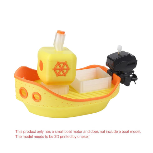 QGFEWXP Mh010 3D Small Motor, Small Boat Motor for Boat Models Easy Assembly for Toy Ship Printing
