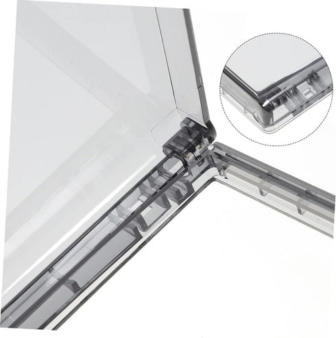 2pcs Electrical Outlet Jackbox Covers, Face Plate Panel Box Socket Cover Proof Outlet Cap Sticky Cover