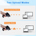 Rabitpos 1D 2D 2000mAh QR Barcode Scanner Wireless, Handheld Cordless Bar Codes Reader with Battery for Mobile Payment