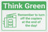Penzedu Think Greenremember To Turn Off Copiers At End Of Day Copier Icon