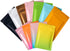 IRTGFHJE 100PCS Packaging Orange,15x22cm (5.9x8.7in)) Flat Lock Bags Matte Flat Aluminum Foil Ziplock Bag DIY Matcha