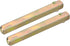 uxcell 2Pcs Gold Door Knob Spindle, 80mm Long Spare Door Handle Spindle Bar Replacement for 7mm Thick Doors