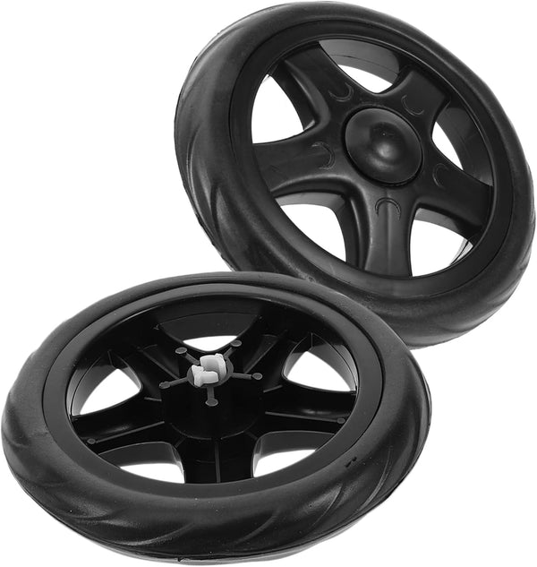 Ipetboom 2pcs Grocery Cart Replacement Wheels for Laundry Rolling Cart with Water Wave