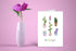 Set 12 2 Stonehouse Collection | Assorted Succulent Design Note Card | Variety of Cactus Note Cards | Arizona, New