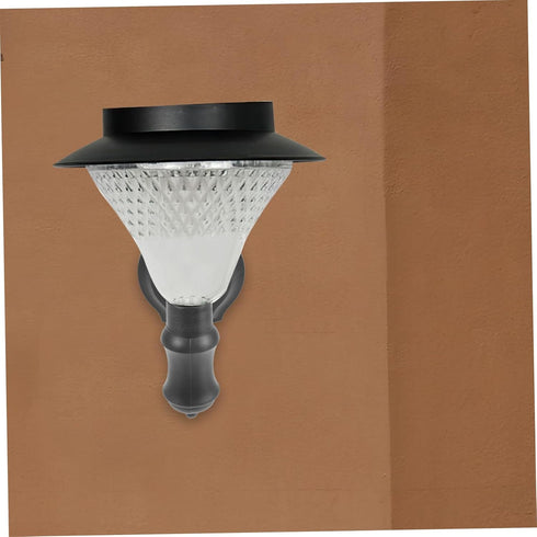 2 Pack Solar Wall Light Holders Plastic Seat Industrial Lamp Holder Wall Sconce Bracket