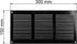 Vent Systems 12'' x 6'' Inch Black Air Vent Cover, Metal Air Return Grill with Built-in Pest Guard Screen