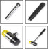 Rubber Mallet Hammer, Non-Marking Steel Pipe Mallet with Non-Slip Rubber Handle for DIY Projects, Crafts, Woodworking