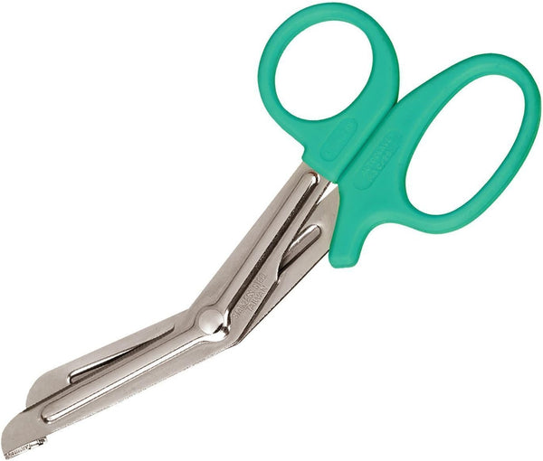 Prestige 5.5 inch Nurses Utility Scissors, Teal Green Handles