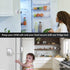 Fridge Lock, Upgraded Refrigerator Lock Combination, Freezer Lock for Upright Freezer, Cabinet Lock with Code for Child Safety, Refrigerator Lock for Kids, White by Ougourim