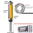 Yakamoz 2Pcs 1/4'' Set 10 Shank Top and Bottom Bearing Guide Flush Trim Pattern Router Bit Woodworking Cutter Tool