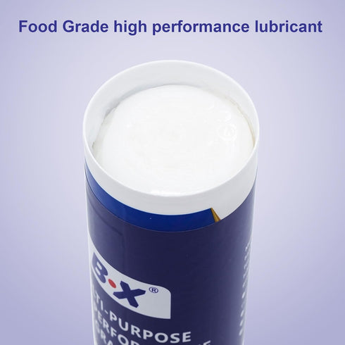 Multi-Purpose Food Grade Grease Tube for Plant Machineries - White Lithium Grease Lubricant for Processing Equipment